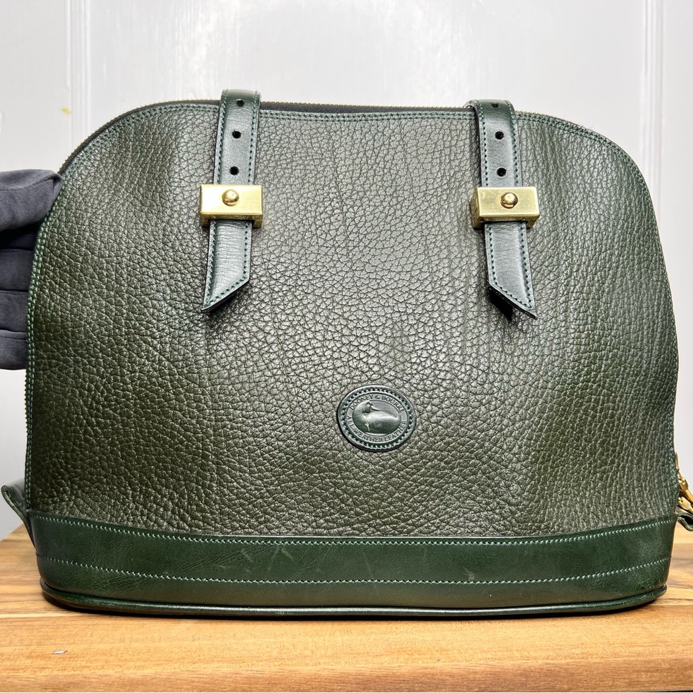 *RARE* Vintage Dooney & Bourke Metro Dome Zip Satchel - Picture 4 of 9